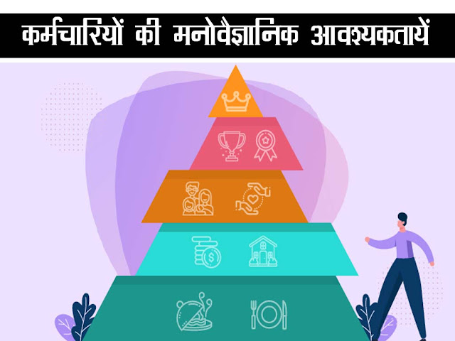 कर्मचारियों की मनोवैज्ञानिक एवं सामाजिक आवश्यकतायें |Psychological and Social Needs Of Employees