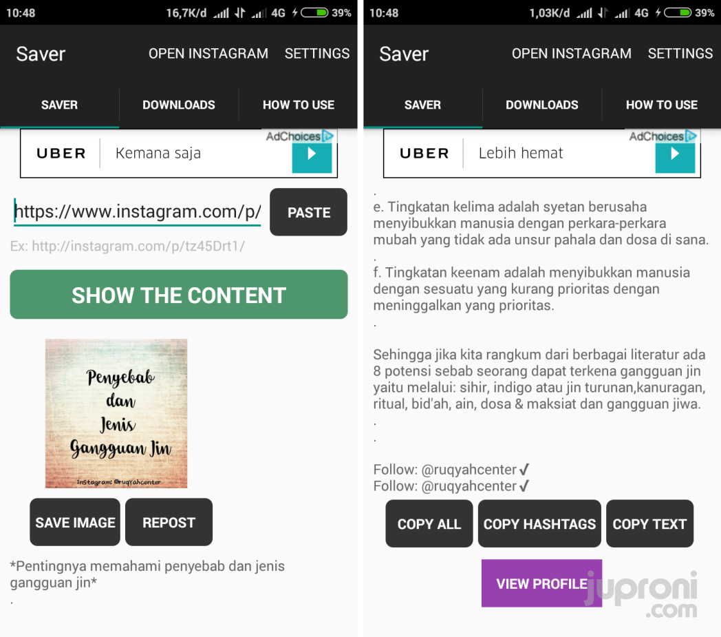 Cara Copy Paste Caption Di Instagram Juproni Quotes