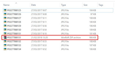 Alternatif Cara Tercepat Merubah File Foto Peserta UNBK Ke ZIP Tanpa Aplikasi