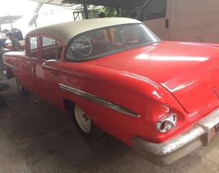 Forsale chevrolet belair 1958 surat lengkap