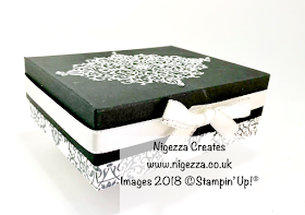 Nigezza Creates Flourish Filigree gift box Pootlers blog hop