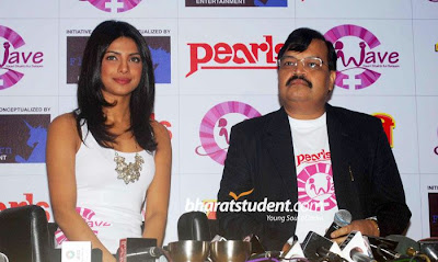 Priyanka Chopra at Pearls Wave Press Meet Photo