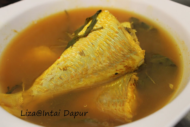 INTAI DAPUR: Ikan Kerisi Masak Asam Bonda