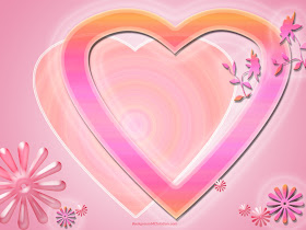 Pink Valentine Heart Background