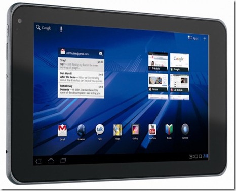 lg optimus tab