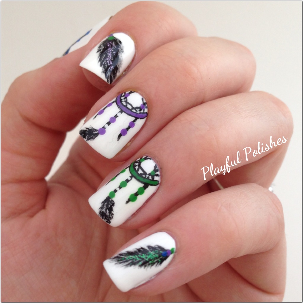 DREAM CATCHER NAIL ART