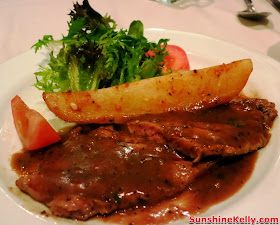 KL Restaurant Week, OPUS Bistro @ Bangkung, bangsar, Food Review, Italian food, cuisine, Grilled Minute Sirloin Steak with Black Pepper Sauce, steak, beef, meat