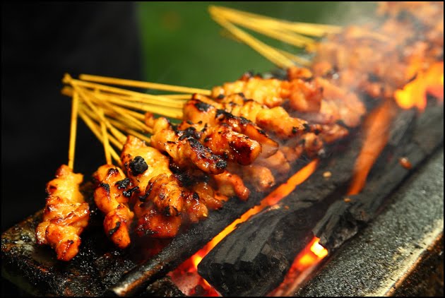 Bicara Hati Ummi Alesya: Resepi Satay /Satey Ayam Samuri