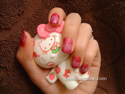 cute hello kitty nail designs. And I#39;m holding a Hello Kitty