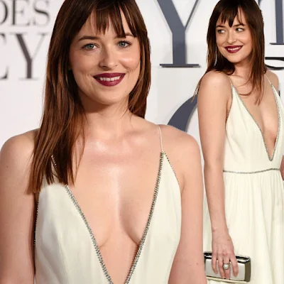 Dakota Johnson's White Gown Is the Sexiest Thing We've Ever Seen Her In