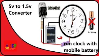 How to make 5v to 1.5v converter circuit