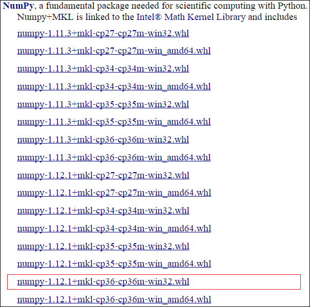 instalar numpy para opencv
