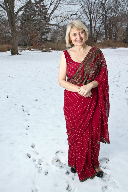 A Cozy Christmas Wedding The Second Prettiest Dress at Our Wedding