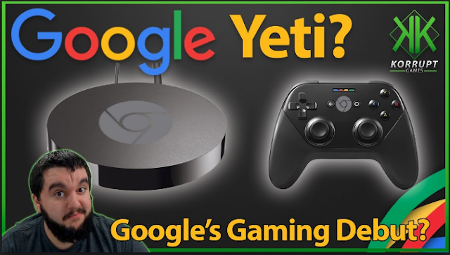Google Set To Introduce " Yeti " It's Gaming Platform 