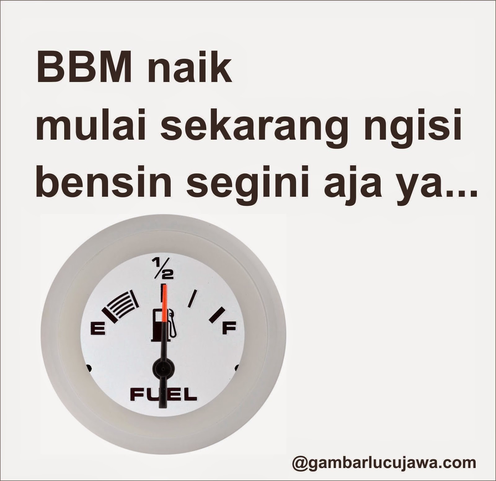 Gambar Lucu Harga Bbm Naik