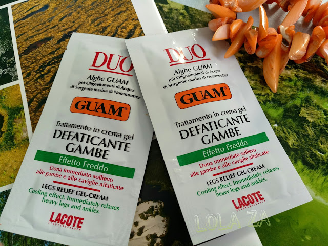 GUAM DUO Defaticante Gambe Effetto Freddo\  DUO Гель для ног тонизирующий