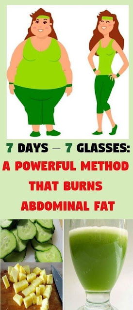 7 Days – 7 Glasses: A Powerful Method That Burns Abdominal Fat!