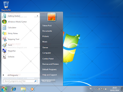 cara mudah install windows 7