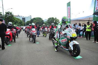 Acceleration Moment with Cal Crutchlow di jakarta