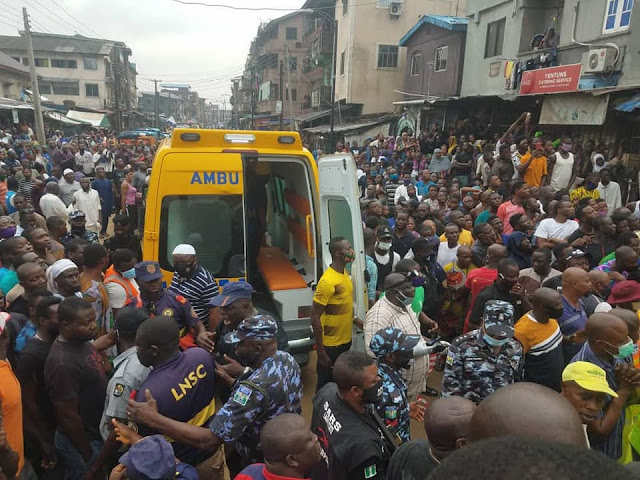 Death toll from Lagos building collapse rises to three