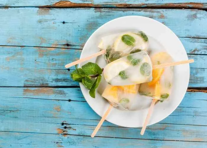 Lemon Mint Mojito Popsicles Recipe