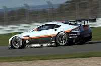 Aston Martin V8 Vantage GTE 2012 Rear Side