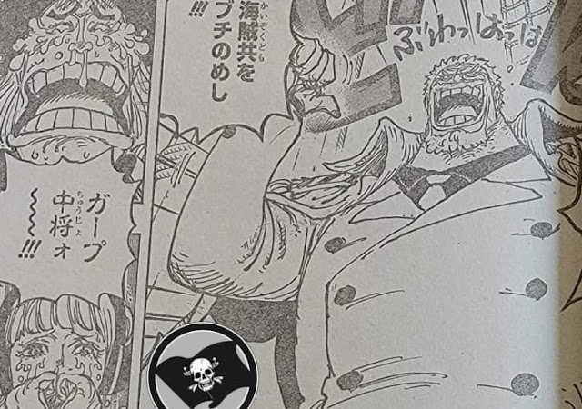 SPOILER MANGA ONE PIECE 1071 BAHASA INDONESIA : GARP MENYELAMATKAN KOBY