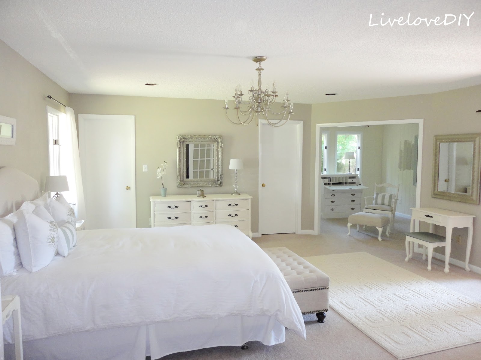 LiveLoveDIY: Our Master Bedroom: The latest changes