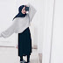 Fashion Hijab Remaja Warna Pastel