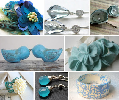 Here are some of my favorite etsy finds to keep the something blue 