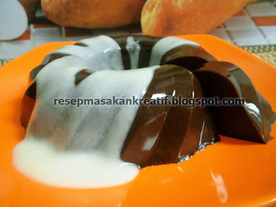 Cara Membuat Puding Coklat Susu Resep Vla Vanila RESEP PUDING COKLAT SUSU SAUS VLA VANILA