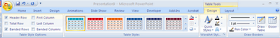 Design Tab