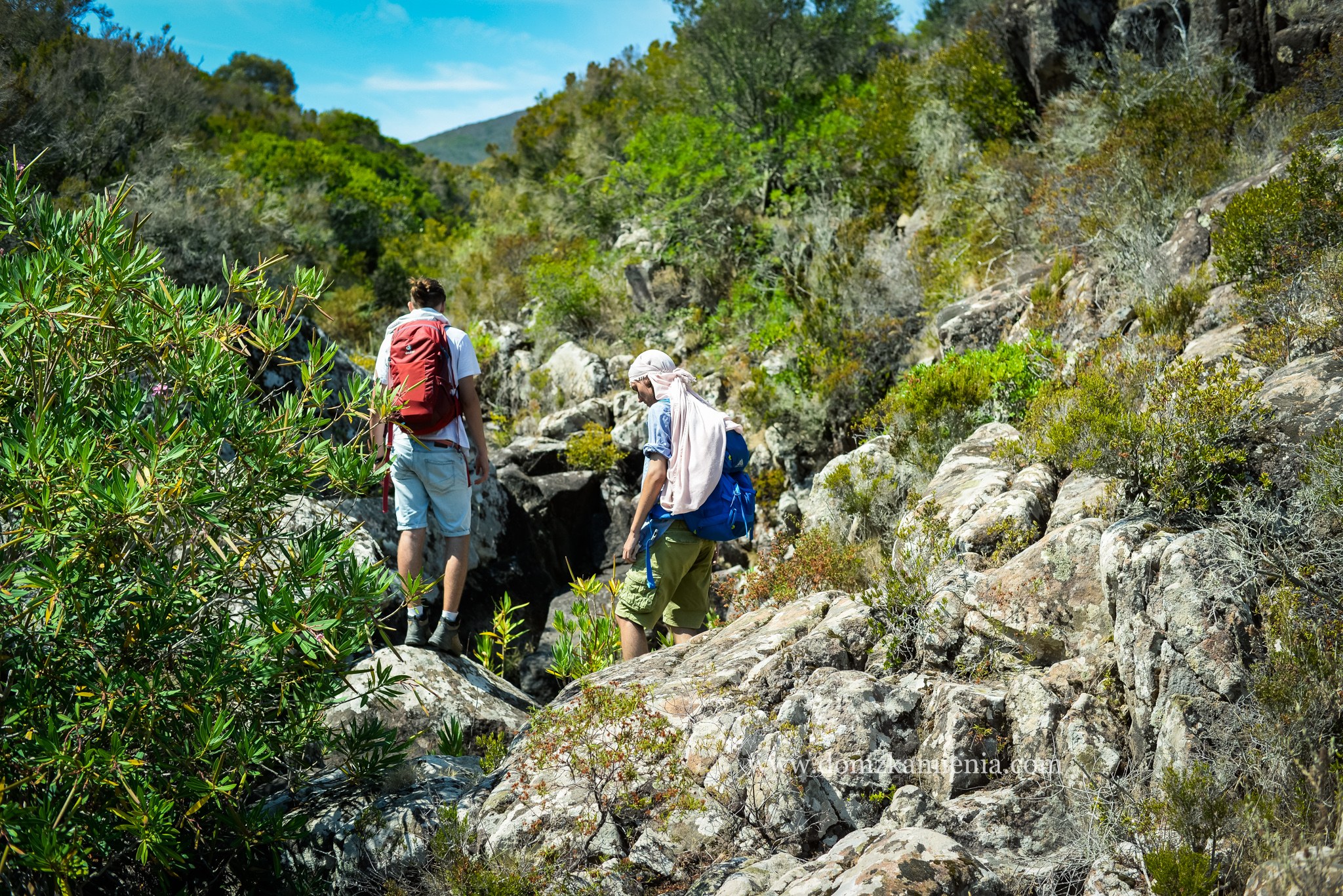 Dom z Kamienia, Capraia Livorno, trekking na jeden dzień.