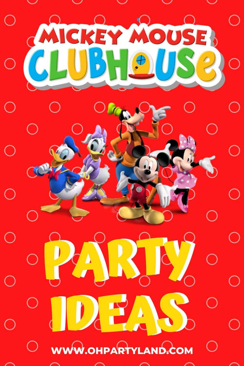 Free Printable Mickey Mouse Clubhouse Alphabet - oh partyland