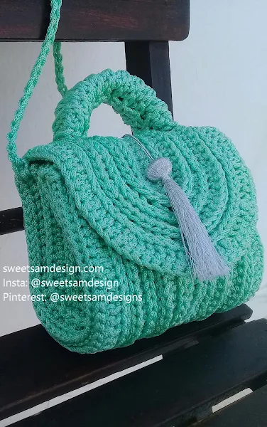 créer un sac au crochet en 5 étapes