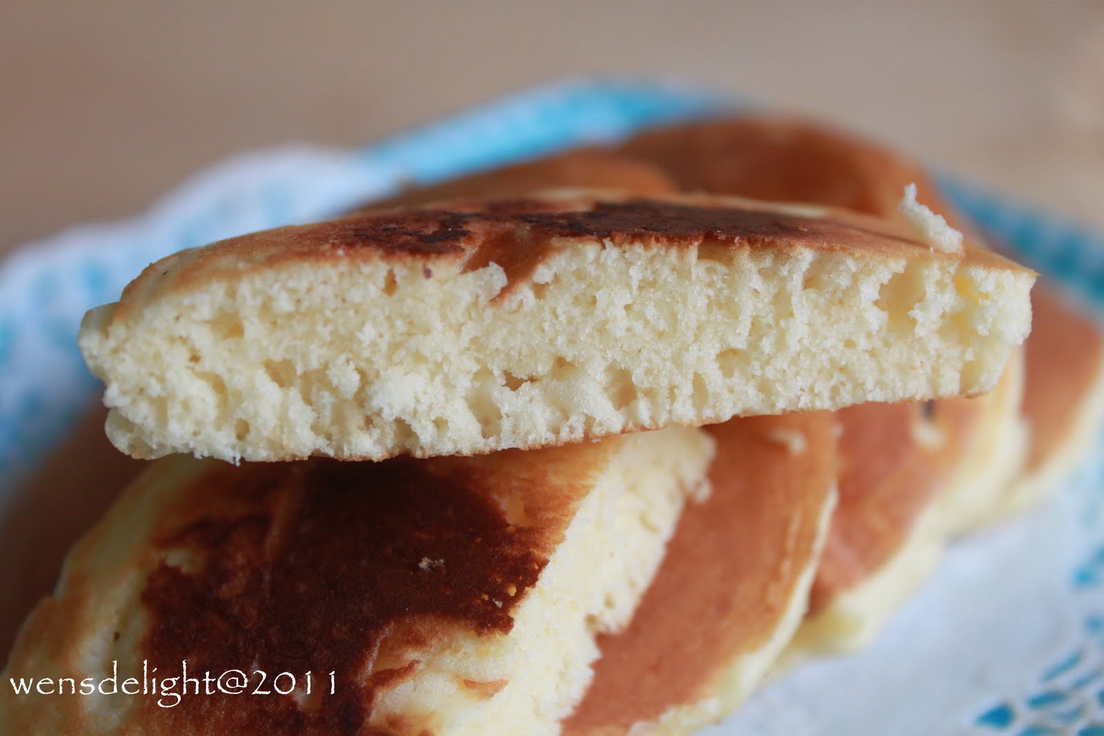 Weekend Pancake Delight: Homemade self Wen's how make  to flour  with III raising Fluffy pancakes Breakfast