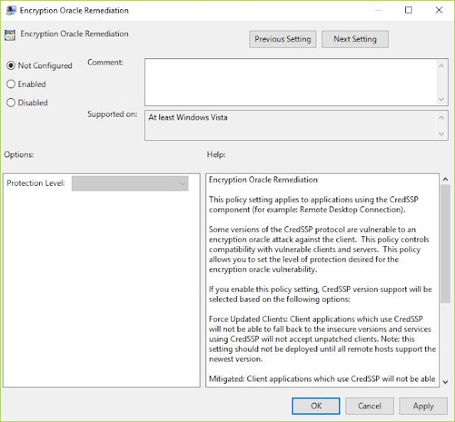 encryption oracle remediation