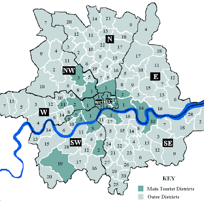 London Map Political Region