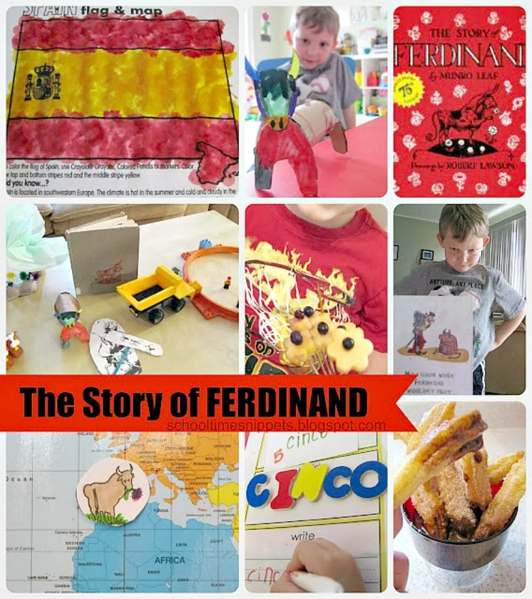 Five in a Row Ferdinand Activities