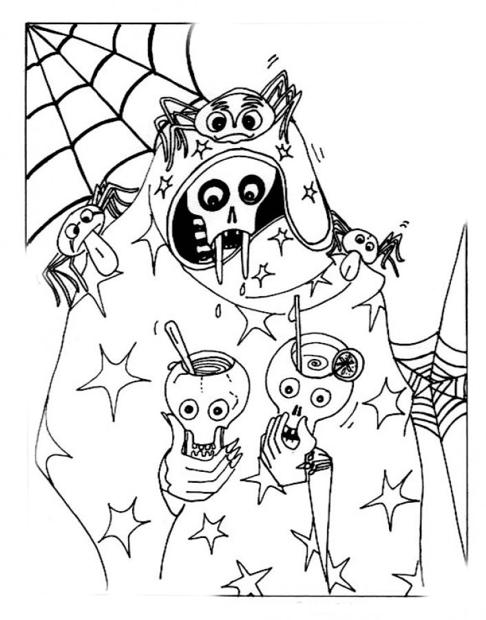 Download halloween coloring pages: June 2012