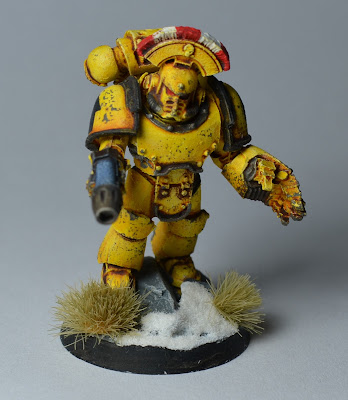 Pre-Heresy Imperial Fists Mark IV Sergeant