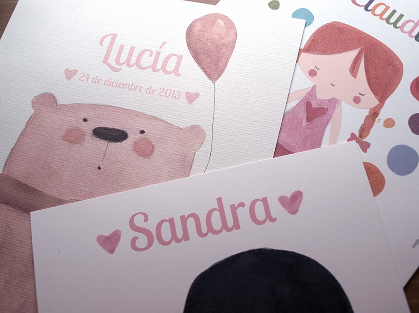 art prints personalizados niñas