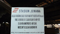 STASIUN TUA JUWANA SEBUAH NILAI SEJARAH