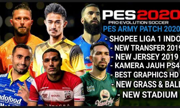 [ UPDATE ] PES 2020/Winning Eleven Mod Shopee Liga 1,2,3