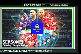 PES PPSSPP Mod ISO eFootball 2023 New Update Background Best Graphics HD English Version New Kits Transfer