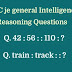 SSC Je General Intelligence and Reasoning Analogies