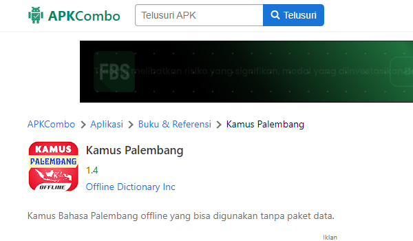 Kamus Palembang