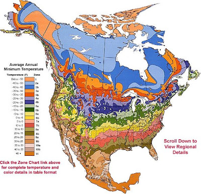 USDA Zone Hardiness