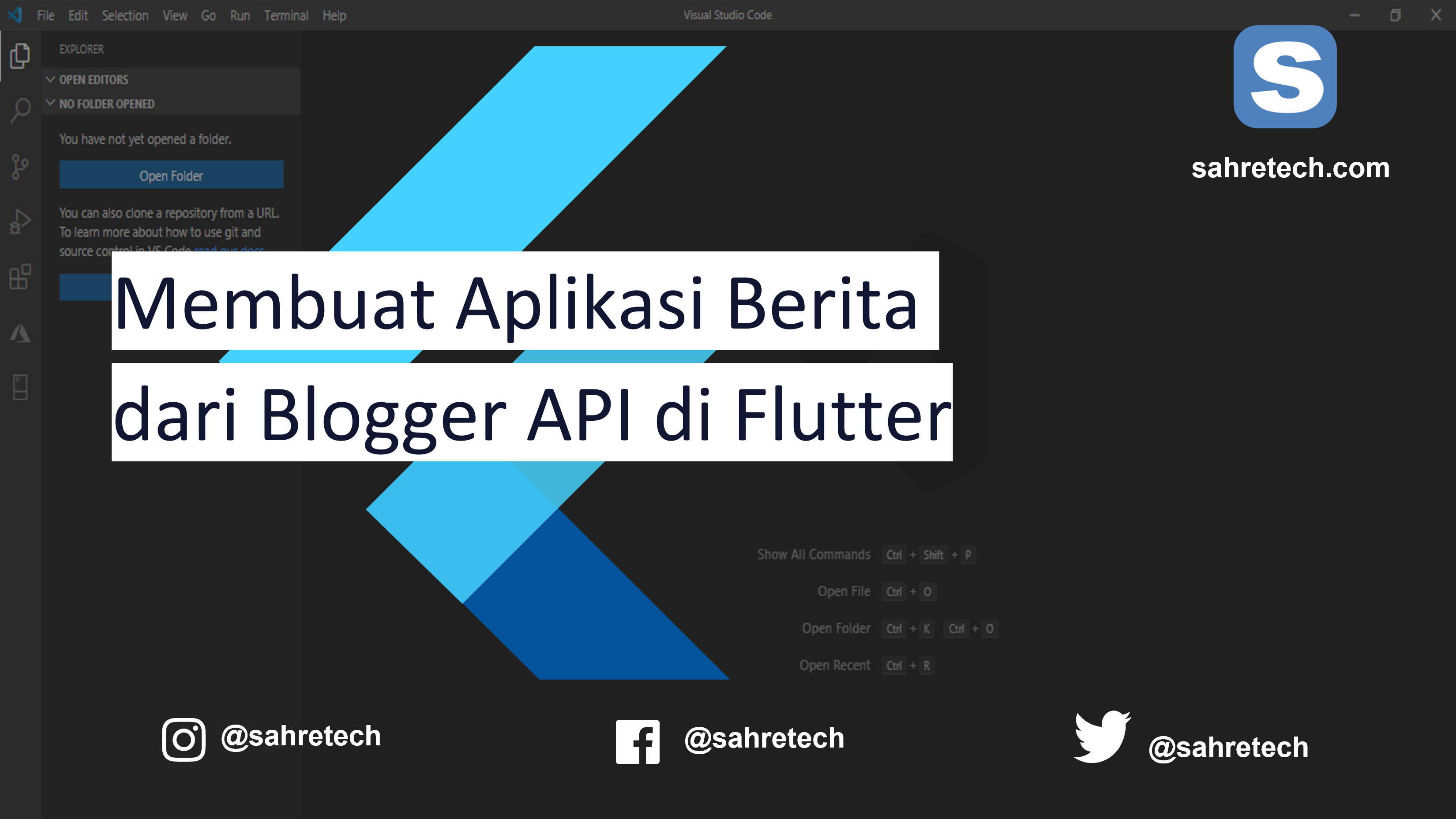 Membuat Aplikasi Berita dari Blogger API di Flutter