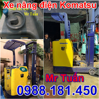 xe nâng điện komatsu